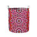 Vintage Indian Mandala Print Collapsible Laundry Basket