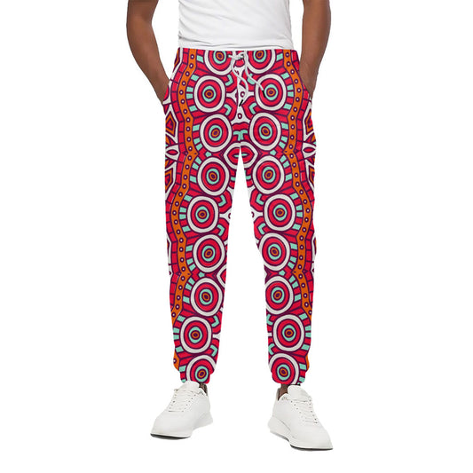 Vintage Indian Mandala Print Cotton Pants
