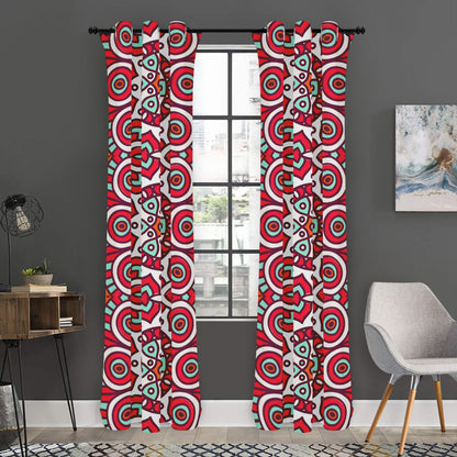 Vintage Indian Mandala Print Curtain