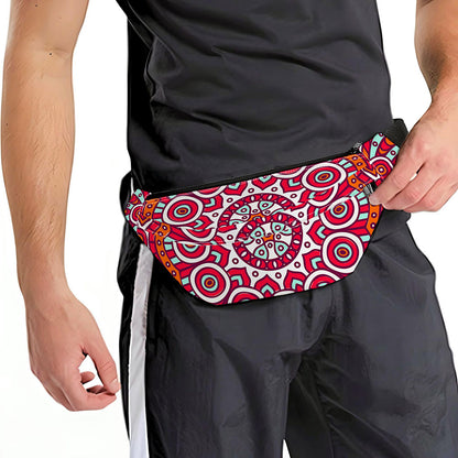 Vintage Indian Mandala Print Fanny Pack