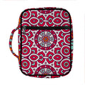 Vintage Indian Mandala Print Front Pocket Bible Bag