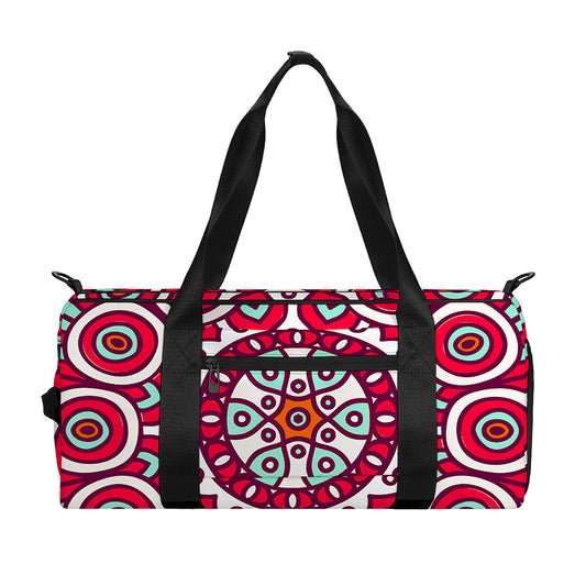 Vintage Indian Mandala Print Gym Bag