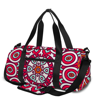 Vintage Indian Mandala Print Gym Bag