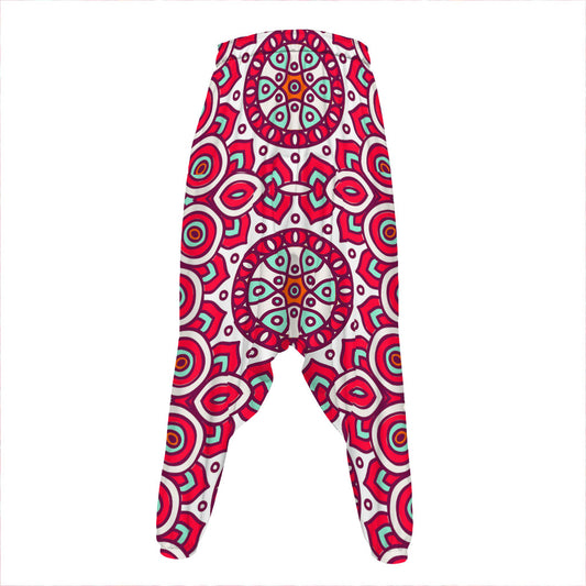 Vintage Indian Mandala Print Hammer Pants