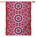 Vintage Indian Mandala Print House Flag
