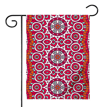 Vintage Indian Mandala Print House Flag