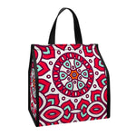 Vintage Indian Mandala Print Insulated Lunch Tote