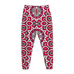 Vintage Indian Mandala Print Jogger Pants