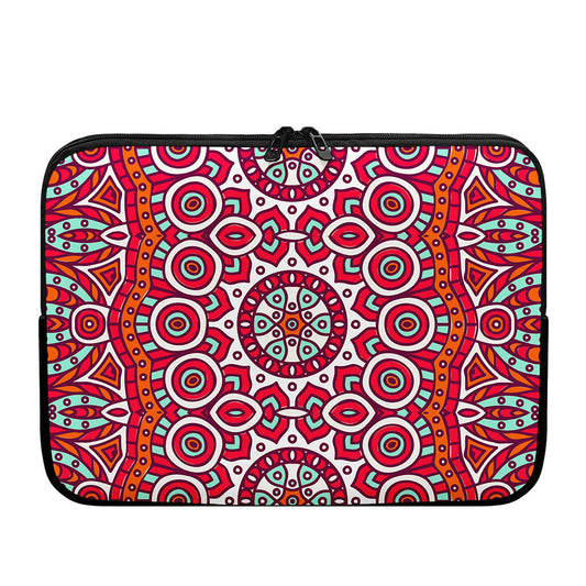 Vintage Indian Mandala Print Laptop Sleeve