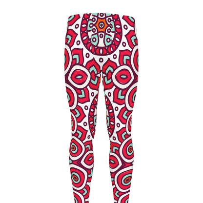 Vintage Indian Mandala Print Men's leggings