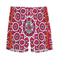 Vintage Indian Mandala Print Men's Athletic Shorts