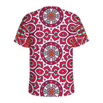 Vintage Indian Mandala Print Men's Sports T-Shirt