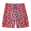 Vintage Indian Mandala Print Men's Swim Trunks