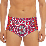 Vintage Indian Mandala Print Men's Triangle Swim Briefs