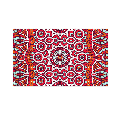 Vintage Indian Mandala Print Polyester Flag