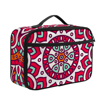 Vintage Indian Mandala Print Portable Lunch Bag