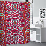 Vintage Indian Mandala Print Premium Shower Curtain