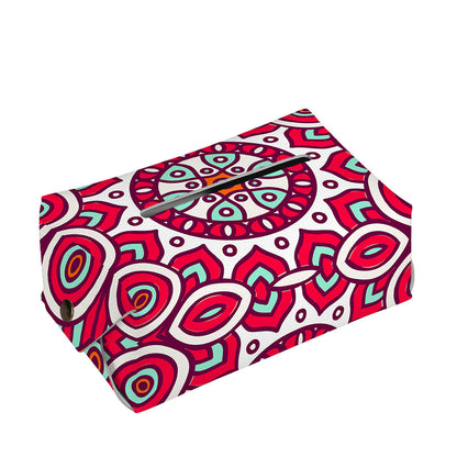 Vintage Indian Mandala Print Rectangle Tissue Box Cover