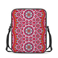 Vintage Indian Mandala Print Rectangular Crossbody Bag