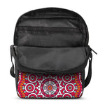 Vintage Indian Mandala Print Rectangular Crossbody Bag