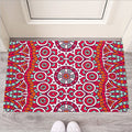 Vintage Indian Mandala Print Rubber Doormat
