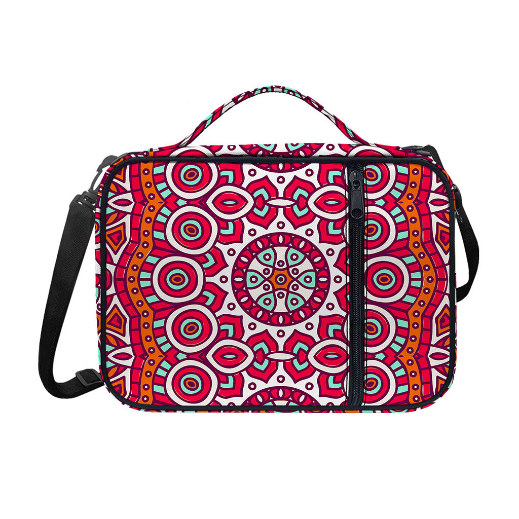 Vintage Indian Mandala Print Shoulder Strap Bible Bag