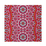 Vintage Indian Mandala Print Silk Bandana