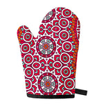 Vintage Indian Mandala Print Single Oven Mitt