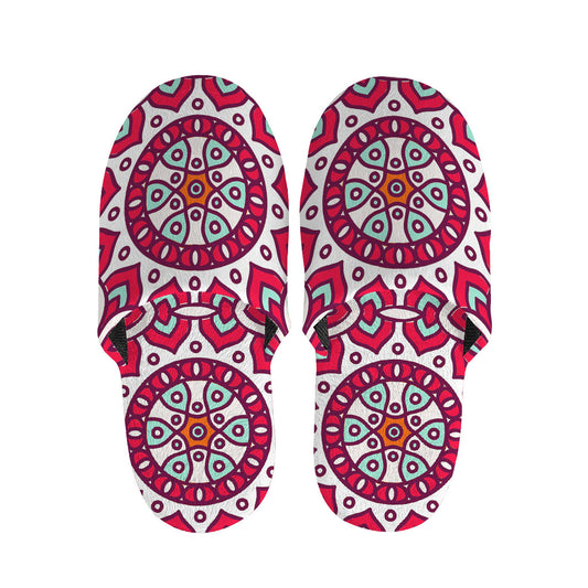 Vintage Indian Mandala Print Slippers