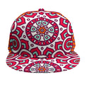 Vintage Indian Mandala Print Snapback Cap