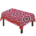 Vintage Indian Mandala Print Tablecloth