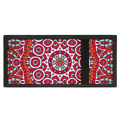 Vintage Indian Mandala Print Trifold Wallet