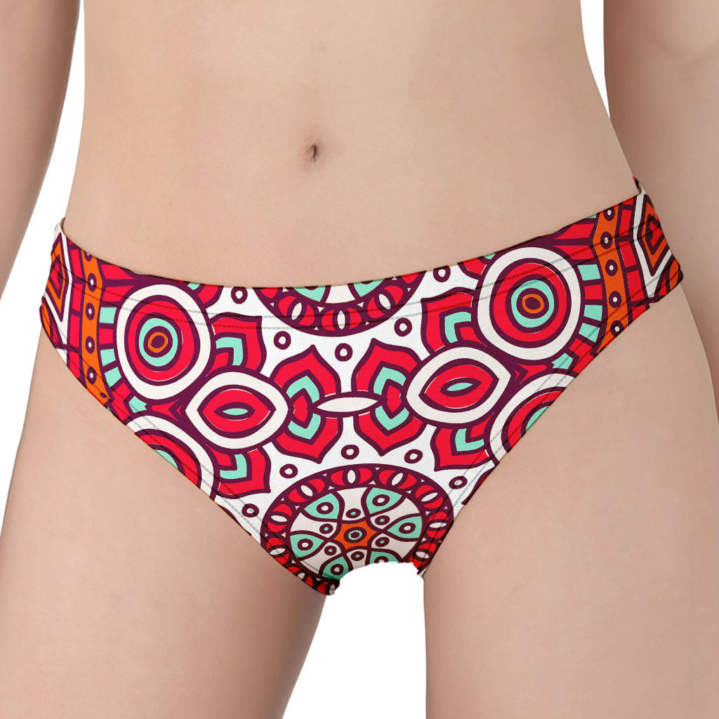 Vintage Indian Mandala Print Women's Panties