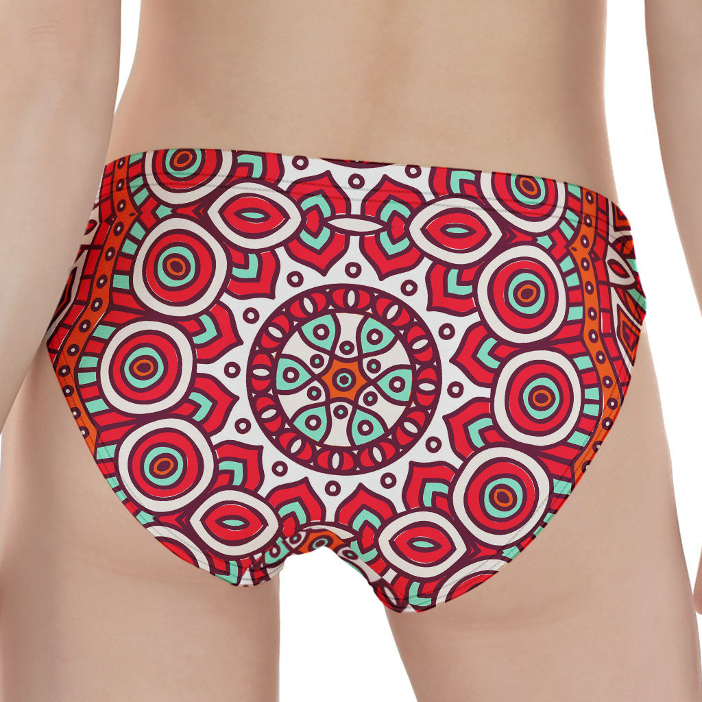 Vintage Indian Mandala Print Women's Panties