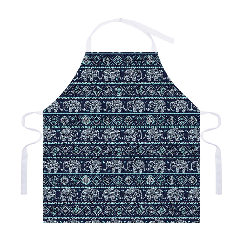 Vintage Indian Tribal Pattern Print Adjustable Apron