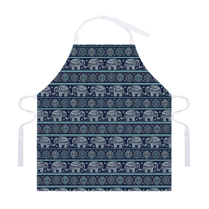 Vintage Indian Tribal Pattern Print Adjustable Apron