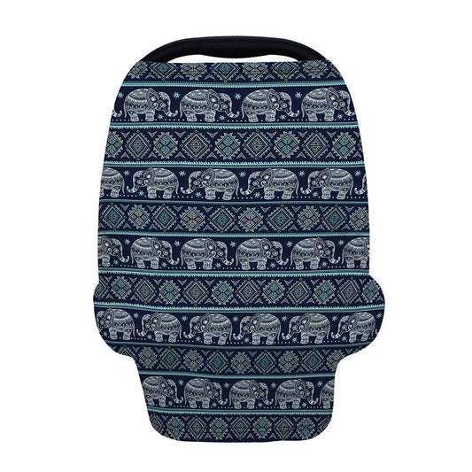 Vintage Indian Tribal Pattern Print Baby Seat Cover