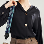 Vintage Indian Tribal Pattern Print Bag Strap