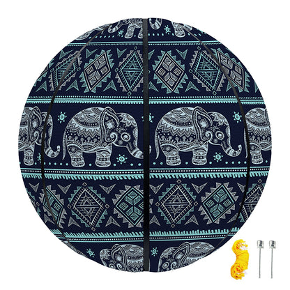 Vintage Indian Tribal Pattern Print Basketball
