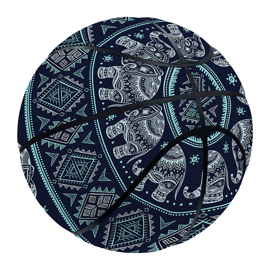 Vintage Indian Tribal Pattern Print Basketball