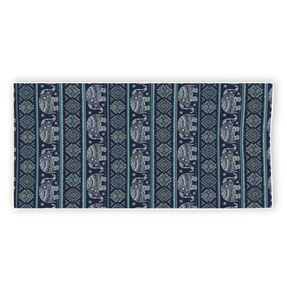 Vintage Indian Tribal Pattern Print Beach Towel
