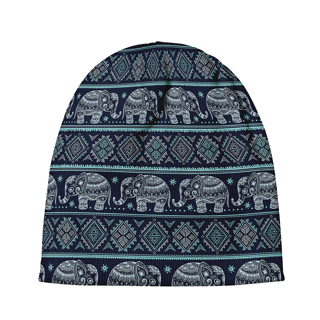 Vintage Indian Tribal Pattern Print Beanie
