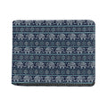 Vintage Indian Tribal Pattern Print Bifold Wallet