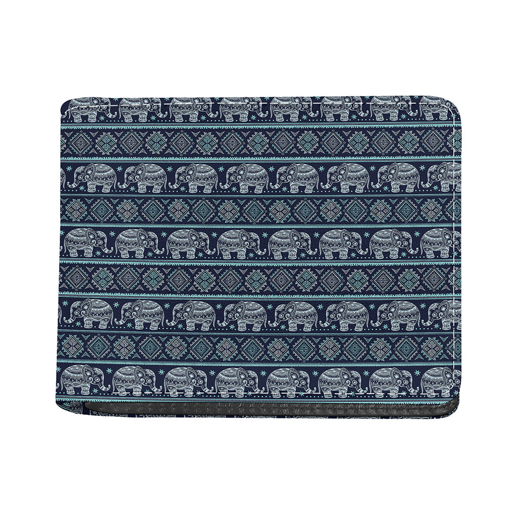 Vintage Indian Tribal Pattern Print Bifold Wallet