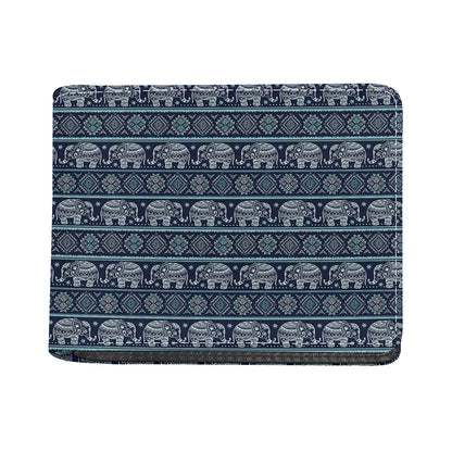Vintage Indian Tribal Pattern Print Bifold Wallet