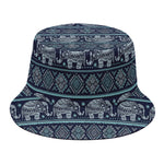 Vintage Indian Tribal Pattern Print Bucket Hat