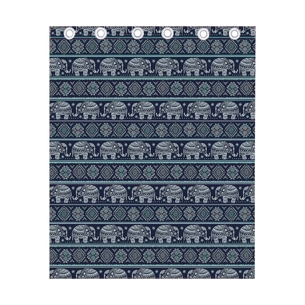 Vintage Indian Tribal Pattern Print Curtain