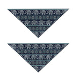 Vintage Indian Tribal Pattern Print Dog Bandana