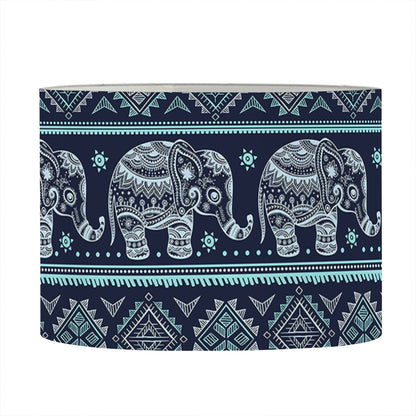 Vintage Indian Tribal Pattern Print Drum Lamp Shade