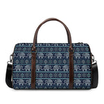 Vintage Indian Tribal Pattern Print Duffle Bag